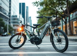 Şehir İçi Yaşamı Renginlendiren Elektrikli Bisikletler Electric Bikes Brightening Up Urban Life