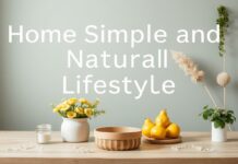 Evde Basit ve Doğal Yaşam Tarzı: Keyifli ve Verimli Günler İçin İpuçları Home Simple and Natural Lifestyle: Tips for Enjoyable and Productive Days