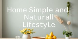 Evde Basit ve Doğal Yaşam Tarzı: Keyifli ve Verimli Günler İçin İpuçları Home Simple and Natural Lifestyle: Tips for Enjoyable and Productive Days