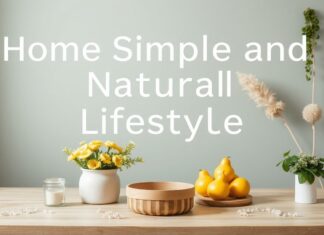 Evde Basit ve Doğal Yaşam Tarzı: Keyifli ve Verimli Günler İçin İpuçları Home Simple and Natural Lifestyle: Tips for Enjoyable and Productive Days
