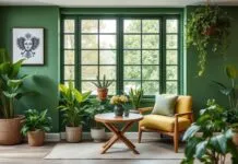 Evde Dikkat Çekici Bir Bahçe Oluşturun: Yeşil Bir Kahve Köşesi Oluşturun Create a Striking Garden at Home: Design a Green Coffee Nook