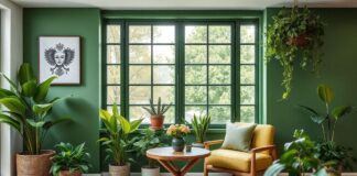 Evde Dikkat Çekici Bir Bahçe Oluşturun: Yeşil Bir Kahve Köşesi Oluşturun Create a Striking Garden at Home: Design a Green Coffee Nook