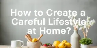 Evde Dikkatli Bir Yaşam Tarzı Nasıl Oluşturulur? How to Create a Careful Lifestyle at Home?