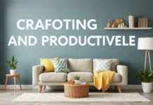 Evde Keyifli ve Verimli Bir Yaşam Tarzı Oluşturmak Creating a Comfortable and Productive Lifestyle at Home
