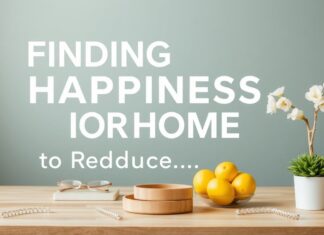 Evde Mutluluk Bulmak: Stres Düşürücü Yaşam Tarzı İpuçları Finding Happiness at Home: Lifestyle Tips to Reduce Stress
