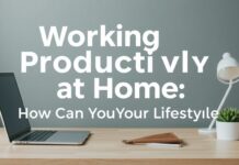 Evde Verimli Çalışmak: Yaşam Tarzınızı Nasıl Yükseltebilirsiniz? Working Productively at Home: How Can You Elevate Your Lifestyle?
