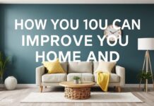 Evinizi ve Yaşantınızı Nasıl Geliştirebilirsiniz How You Can Improve Your Home and Lifestyle