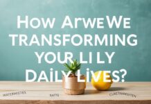 Günlük Hayatımızı Nasıl Dönüştürüyoruz? How Are We Transforming Our Daily Lives?