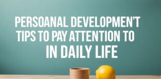 Günlük Hayatta Dikkate Almanız Gereken Kişisel Gelişim İpuçları Personal Development Tips to Pay Attention to in Daily Life