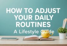 Günlük Rutinlerinizi Nasıl Düzeltirsiniz: Bir Yaşam Tarzı Rehberi How to Adjust Your Daily Routines: A Lifestyle Guide