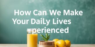 Günlük Yaşamımızı Nasıl Deneyimli ve Memnuniyet Verici Yapabiliriz? How Can We Make Our Daily Lives Experienced and Satisfying?