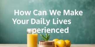 Günlük Yaşamımızı Nasıl Deneyimli ve Memnuniyet Verici Yapabiliriz? How Can We Make Our Daily Lives Experienced and Satisfying?