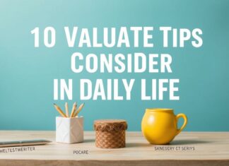 Günlük Yaşamda Dikkate Alınması Gereken 10 Kıymetli İpucu 10 Valuable Tips to Consider in Daily Life