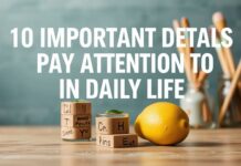 Günlük Yaşamda Dikkate Alınması Gereken 10 Önemli Detay 10 Important Details to Pay Attention to in Daily Life