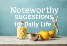 Günlük Yaşamda Dikkate Değer Öneriler Noteworthy Suggestions for Daily Life