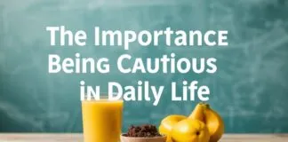 Günlük Yaşamda Dikkatli Olmanın Önemi The Importance of Being Cautious in Daily Life