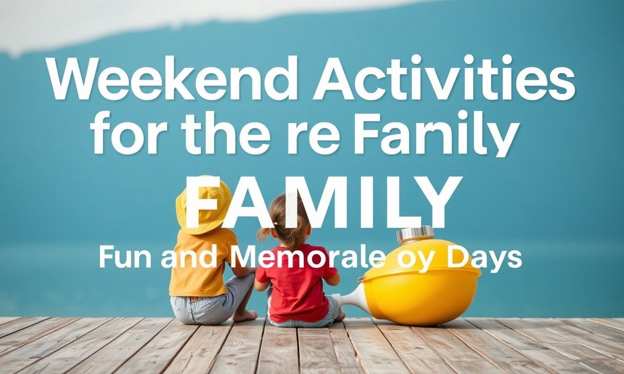 Aile İçin Hafta Sonu Etkinlikleri: Keyifli ve Anımsatıcı Günler