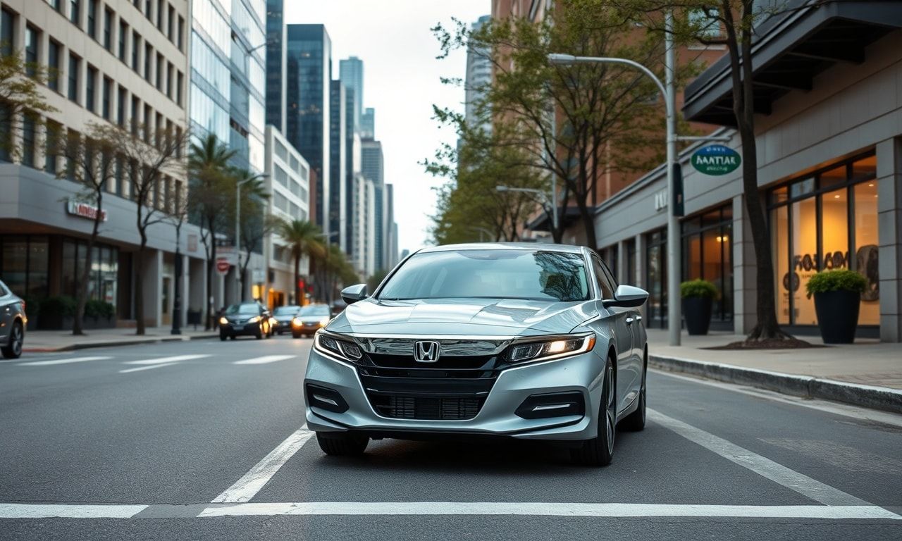 Dar Sokaklarda Güvenli ve Rahat Sürüş: Honda Accord ile Şehiri Keşfedin