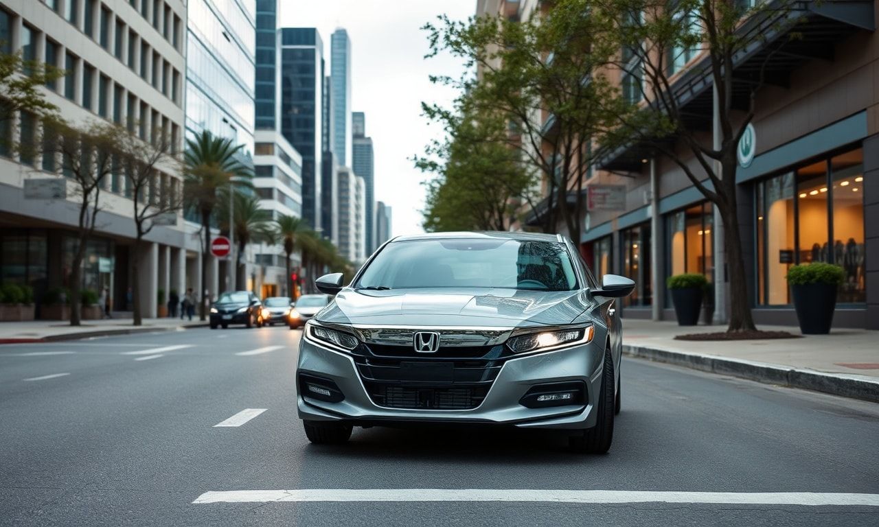 Dar Sokaklarda Güvenli ve Rahat Sürüş: Honda Accord ile Şehiri Keşfedin