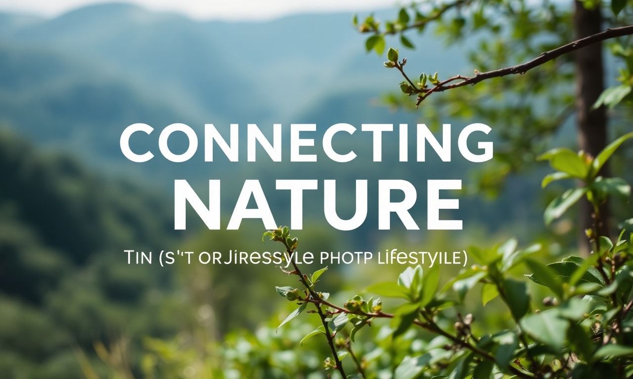 Doğa ile İletişim Kurmak: Yaşam Tarzınızı Değiştiren Yollar