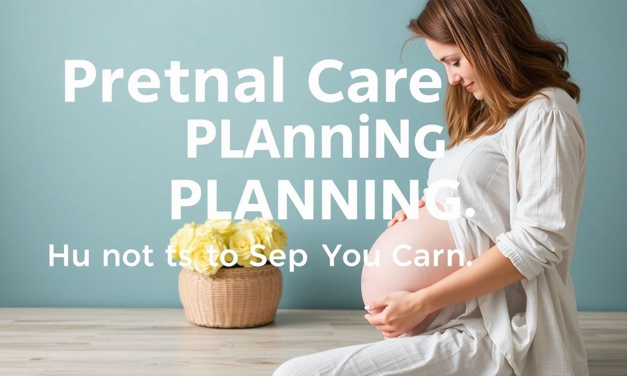 Doğum Öncesi Dönemde Bakım ve Planlama: Hayatınızın En Önemli Adımı