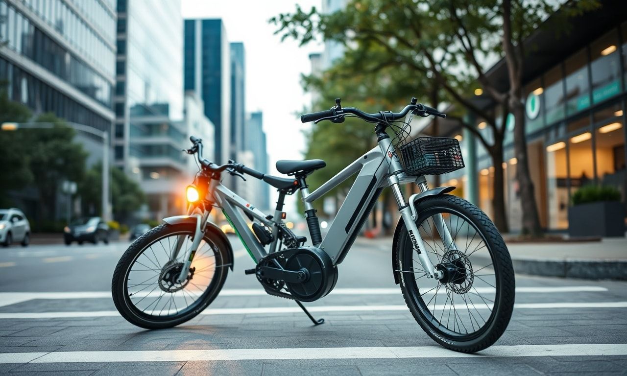 Şehir İçi Yaşamı Renginlendiren Elektrikli Bisikletler