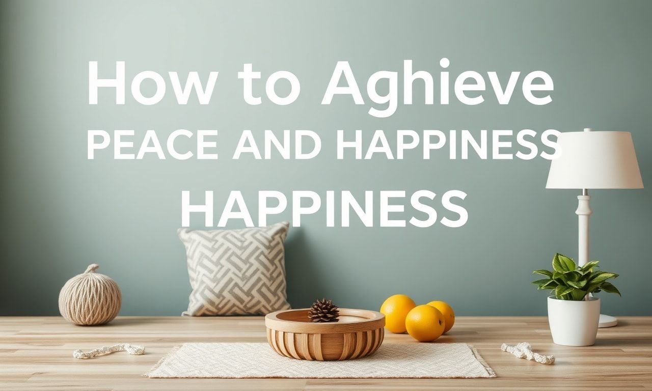 Evde Barış ve Mutluluk Nasıl Sağlanır?