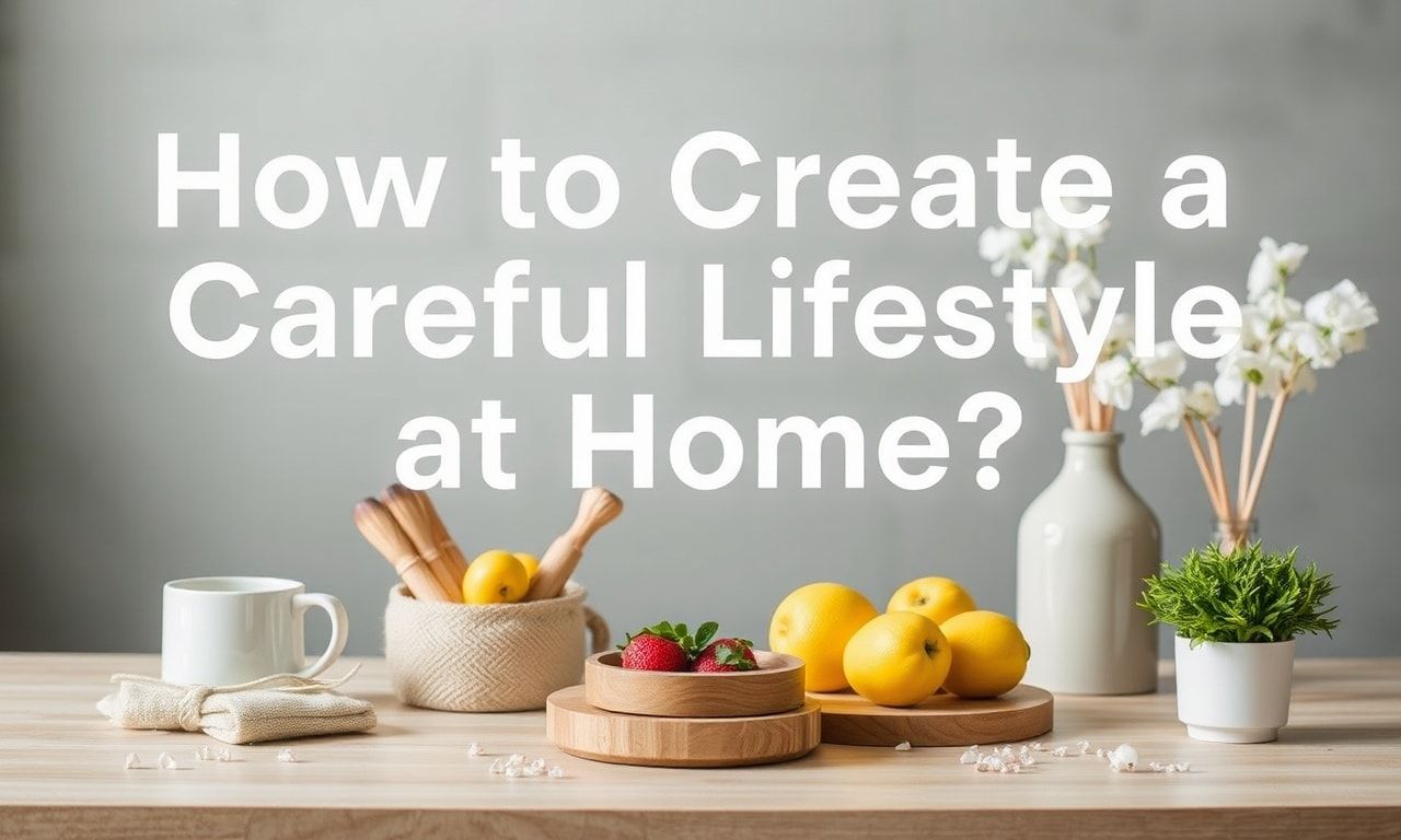 Evde Dikkatli Bir Yaşam Tarzı Nasıl Oluşturulur?
