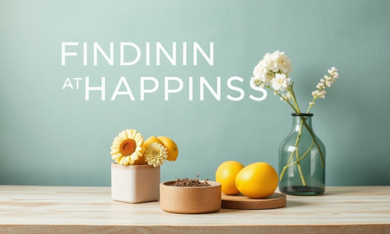Evde Mutluluk Bulmak: Gündelik Yaşamın keyfi