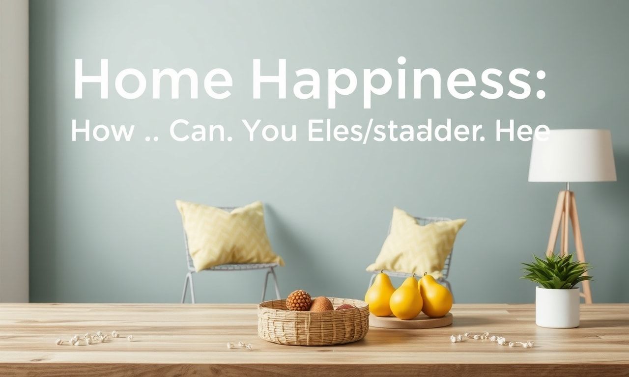 Evde Mutluluk: Günlük Hayatınızı Nasıl Yükseltebilirsiniz?