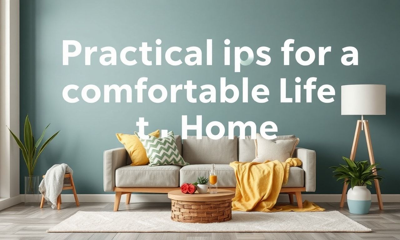Evde Rahat Bir Yaşam İçin Pratik İpuçları