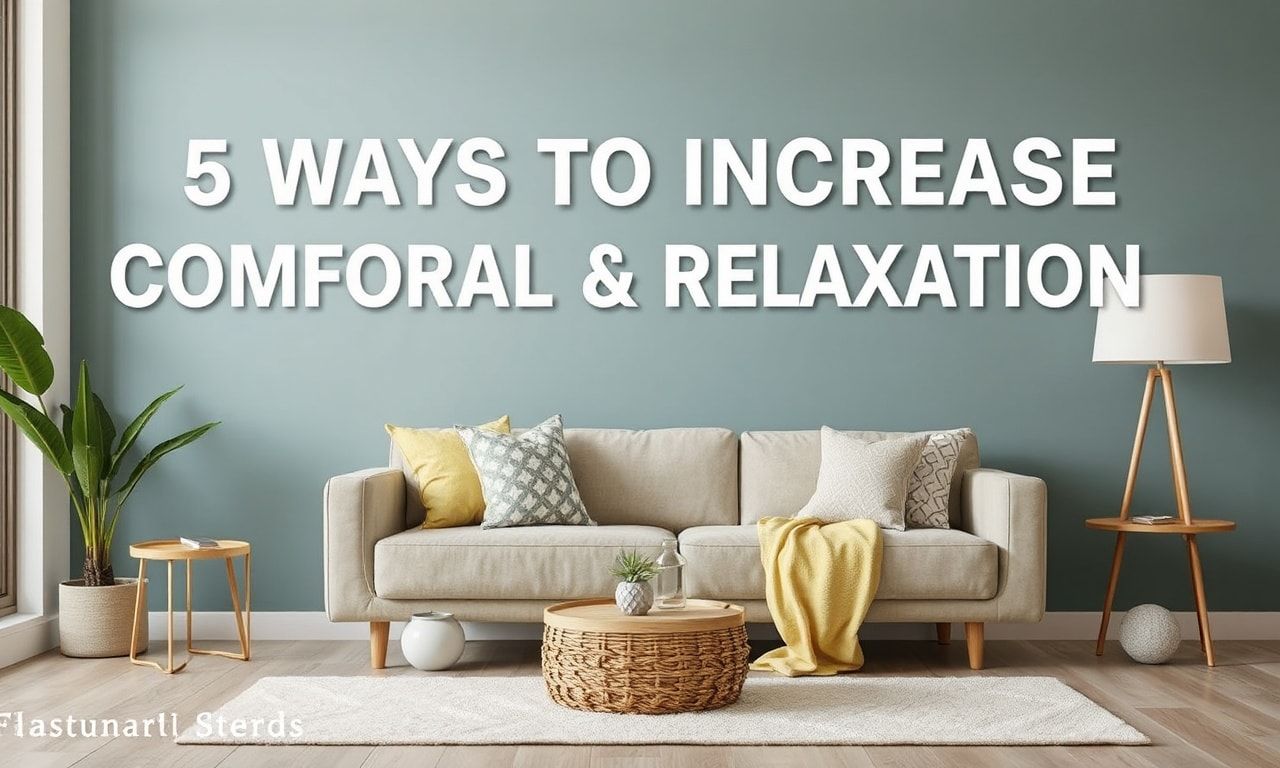 Evde Rahatlık ve Konforu Artırır: Günlük Hayatta Uygulayabileceğiniz 5 Yöntem