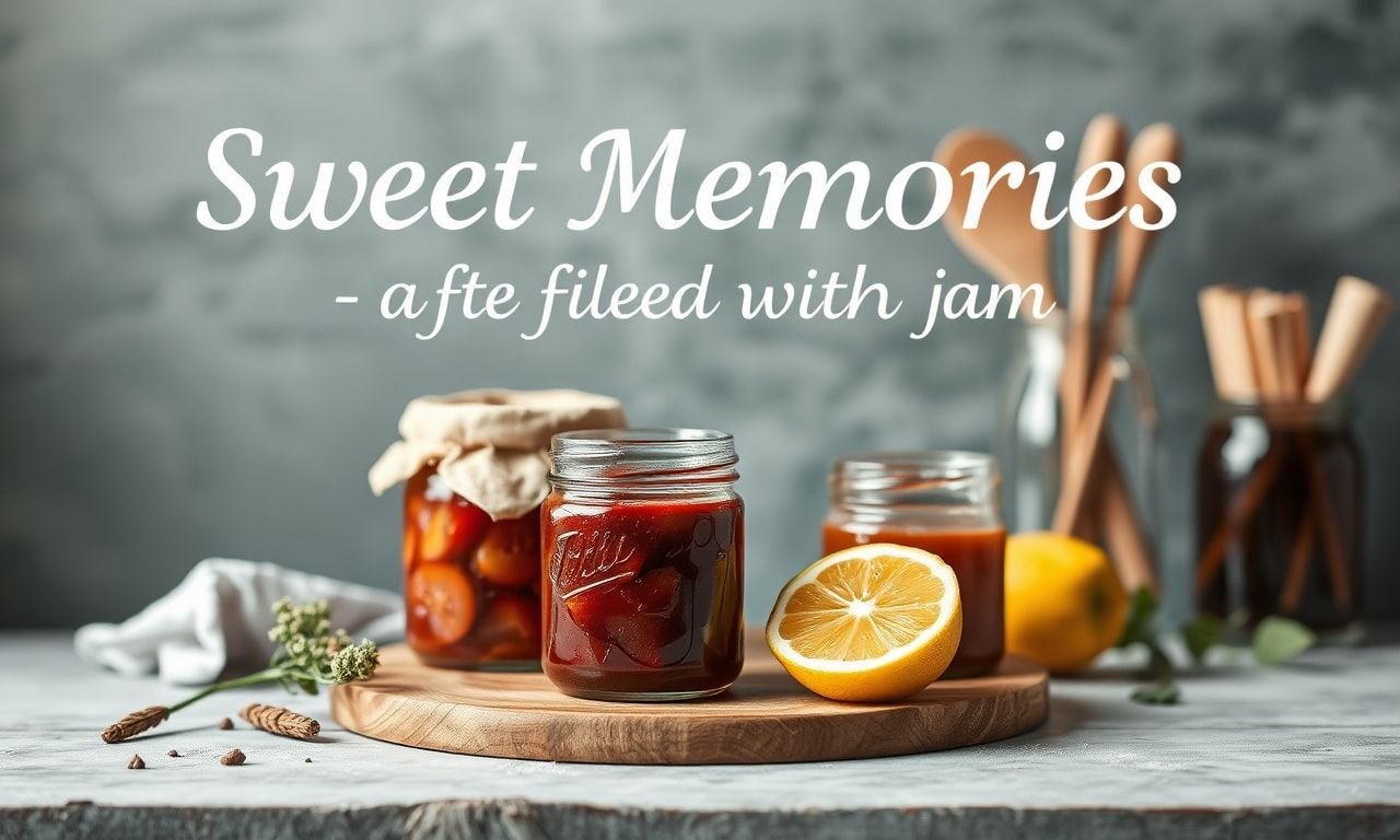 Evde Tatlı Anılar: Reçellerle Dolu Bir Yaşam Tarzı