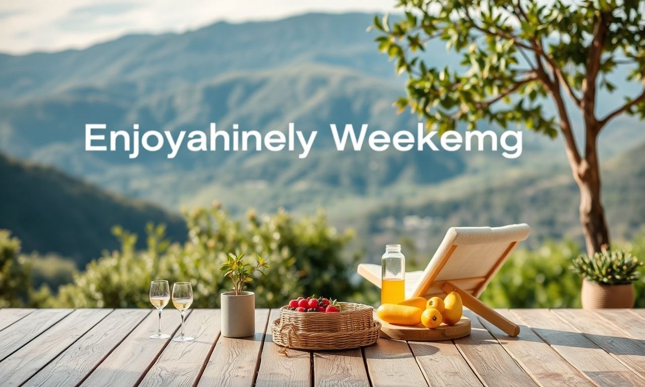 Evde ve Dışarda Keyifli Hafta Sonları Nasıl Geçirilir?