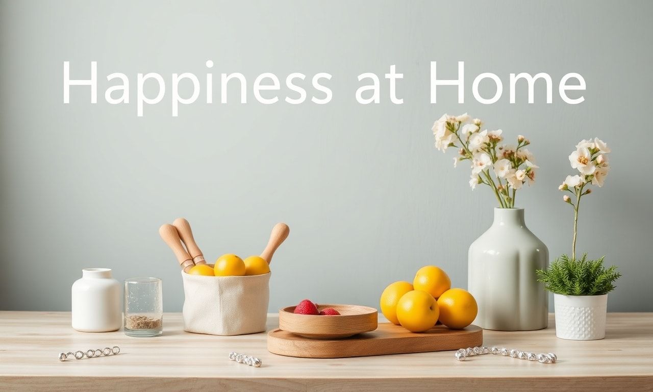 Evdeki Mutluluk: Düzenli ve Konforlu Bir Yaşam Tarzı Oluşturmak