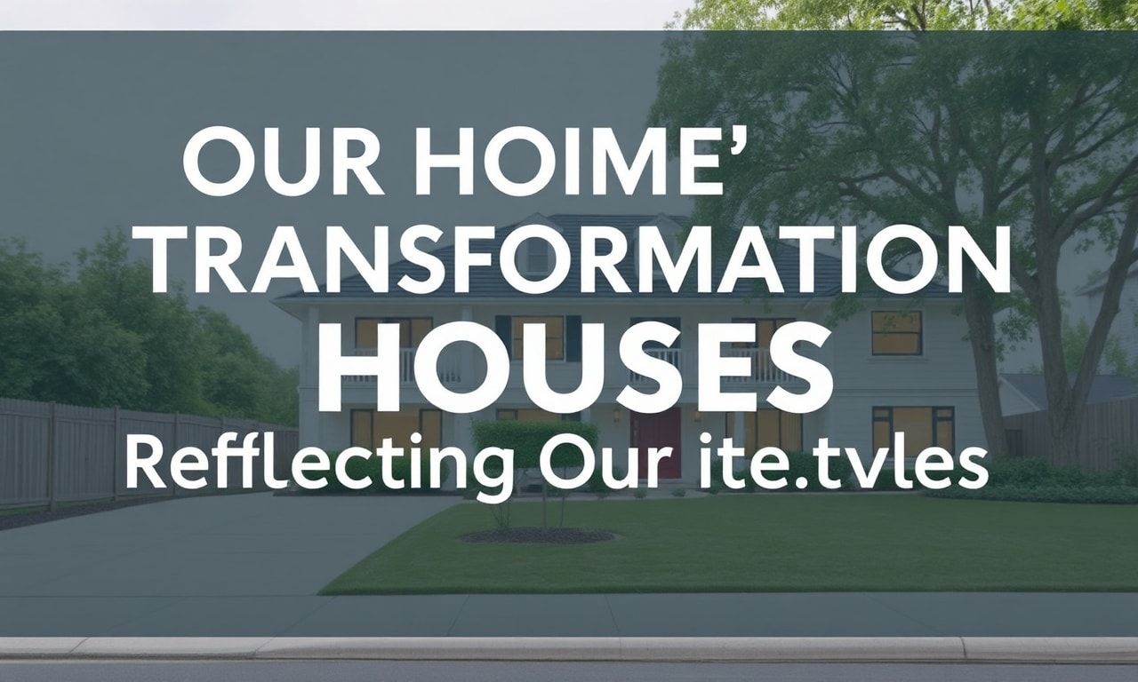 Evimizi Dönüşüm: Yaşam Tarzımızı Yansıtan Evler