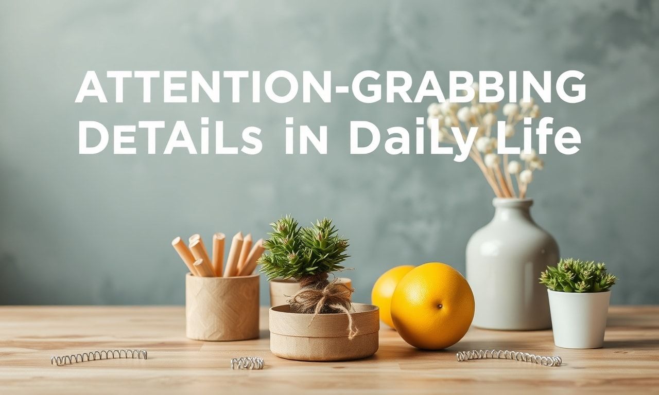 Günlük Yaşamda Dikkat Çekici Detaylar: Evimizi ve İlişkilerimizi Nasıl İyileştirebiliriz