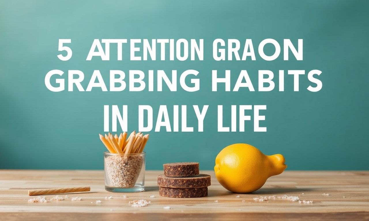 Günlük Yaşamda Dikkat Çekici Olan 5 Alışkanlık