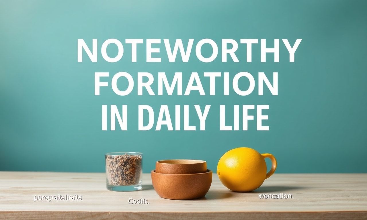 Günlük Yaşamda Dikkate Değer Bilgiler