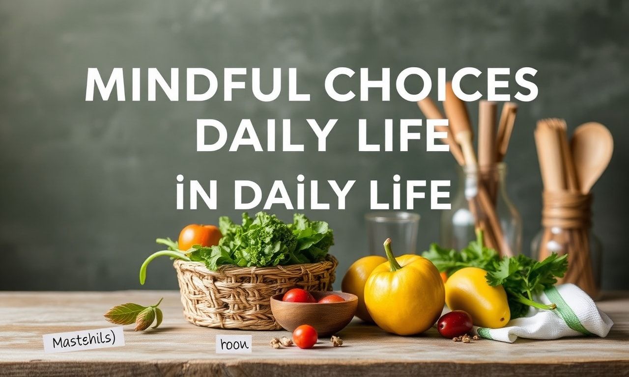 Günlük Yaşamda Dikkatli Seçimler: Tarımdan Evimize